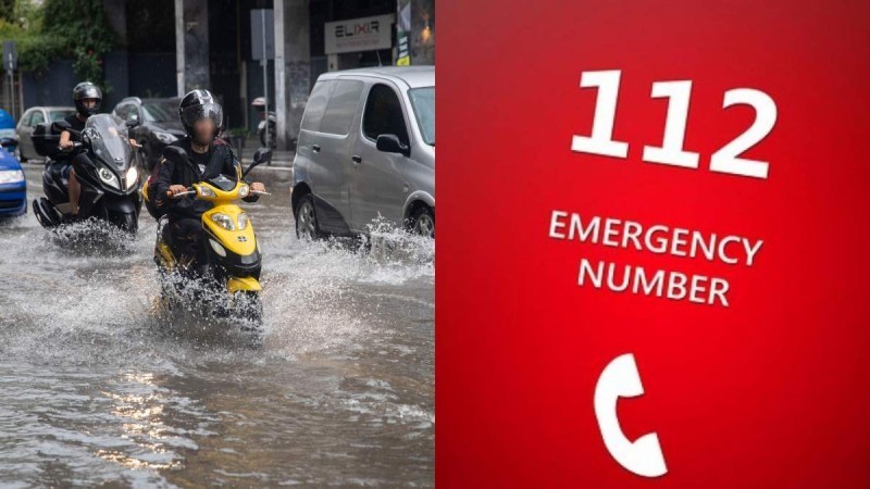 "Έντονα καιρικά φαινόμενα, περιορίστε τις μετακινήσεις σας"